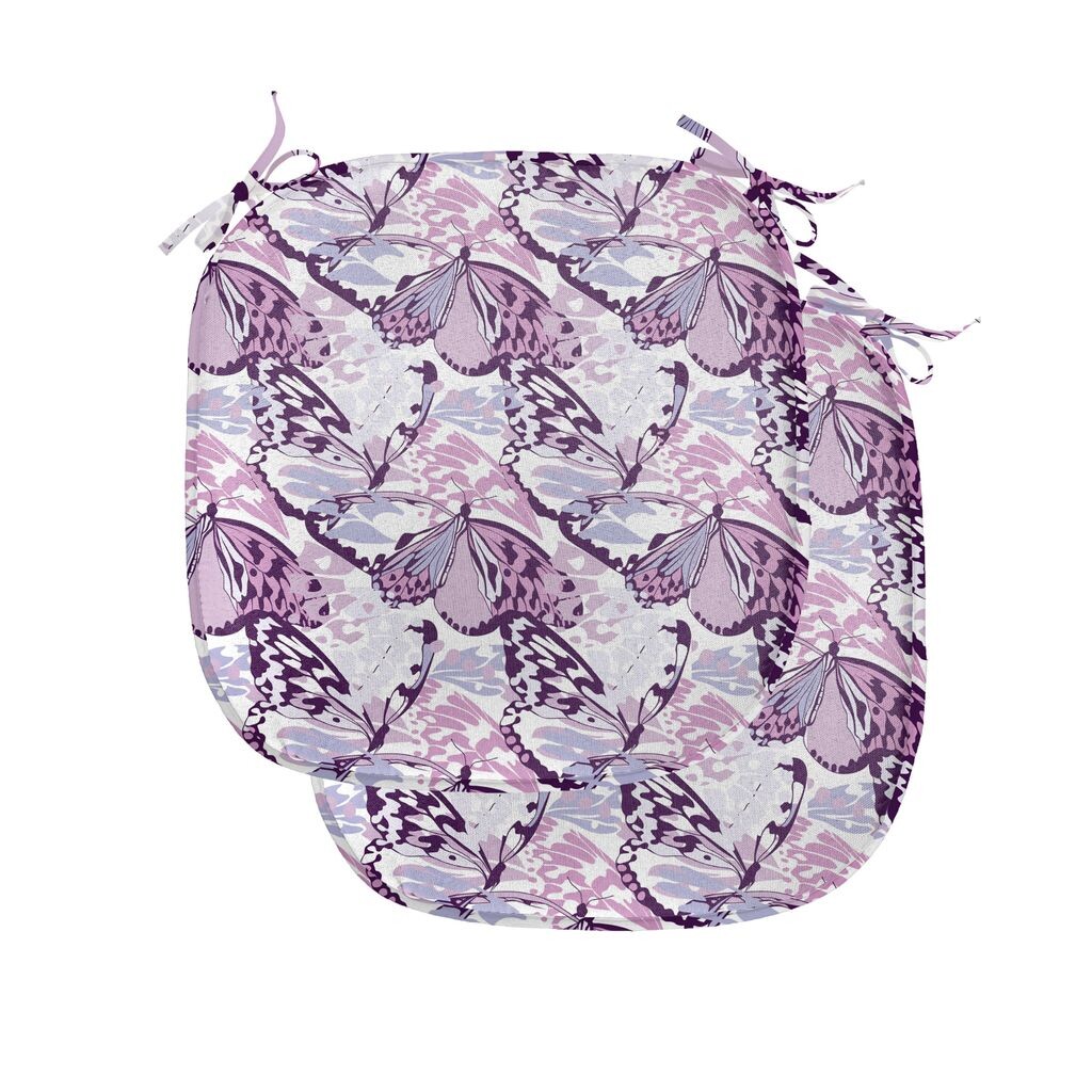 Подушка на обеденный стул ABAKUHAUS Butterfly, камуфляж Purple Wings, декоративная водонепроницаемая подушка с ремнями для кухонных сидений, 40 см x 40 см — упаковка из 2 шт., лавандово-фиолетовый фиолетовый
Подушка на обеденный стул ABAKUHAUS Butterfly, камуфляж Purple Wings, декоративная водонепроницаемая подушка с ремнями для кухонных сидений, 40 см x 40 см — упаковка из 2 шт., лавандово-фиолетовый фиолетовый