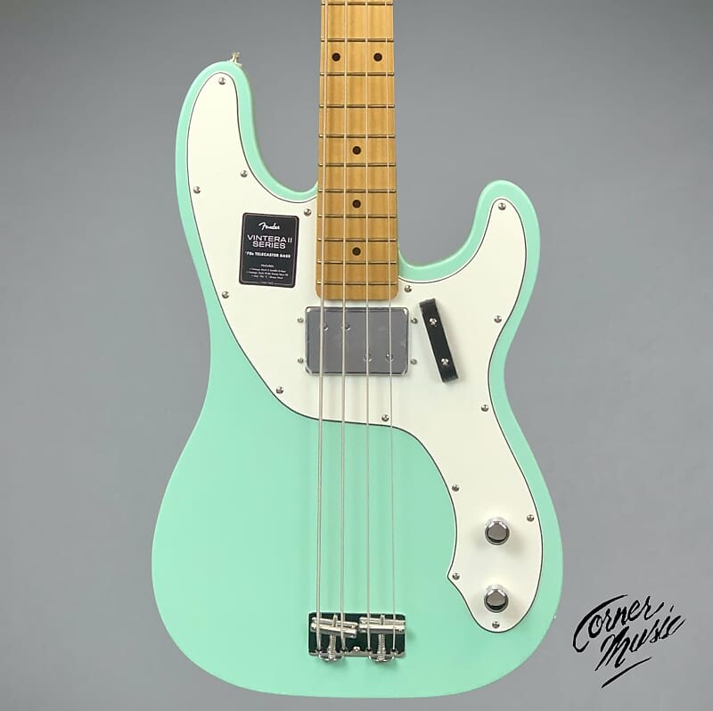Басс гитара Fender Vintera II’70s Telecaster Bass 2023 - Surf Green
Басс гитара Fender Vintera II’70s Telecaster Bass 2023 - Surf Green