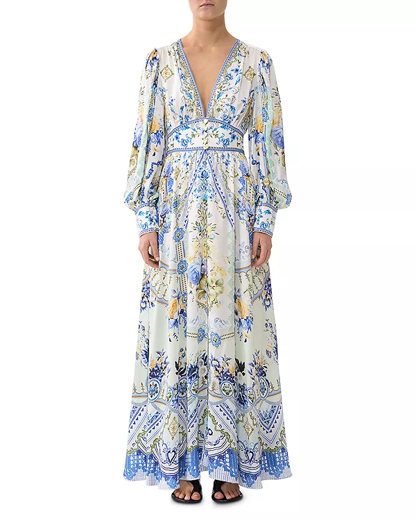 Шелковое платье с поясом в форме талии Camilla, мультиколор
Шелковое платье с поясом в форме талии Camilla, мультиколор