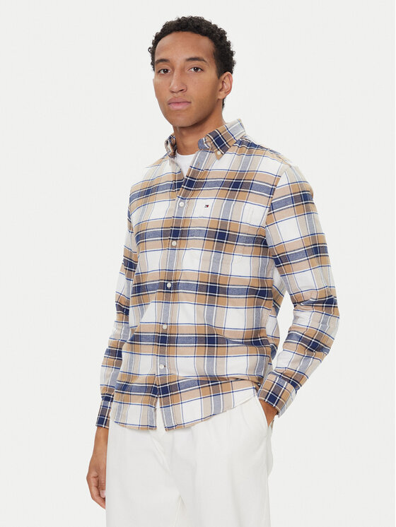 Рубашка regular fit Hero MW0MW40473 Tommy Hilfiger, бежевый
Рубашка regular fit Hero MW0MW40473 Tommy Hilfiger, бежевый