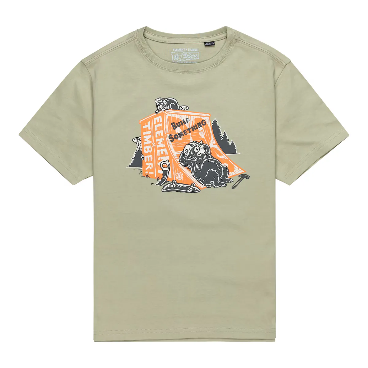 Детская футболка Timber Breaktime Element, зеленый
Детская футболка Timber Breaktime Element, зеленый