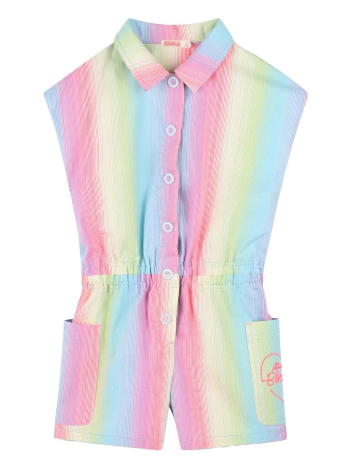 Полосатый комбинезон Billieblush, розовый
Полосатый комбинезон Billieblush, розовый