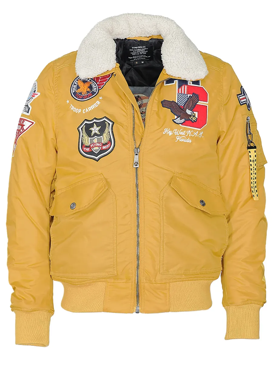 Куртка-бомбер TOP GUN "TG23002", желтый
Куртка-бомбер TOP GUN "TG23002", желтый