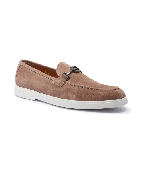 Кожаные мокасины Baldinini, бежевый 
Кожаные мокасины Baldinini, бежевый