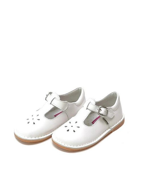 Классический кожаный Т-образный ремешок Girls' Joy Mary Jane L'Amour Shoes, цвет White
Классический кожаный Т-образный ремешок Girls' Joy Mary Jane L'Amour Shoes, цвет White
