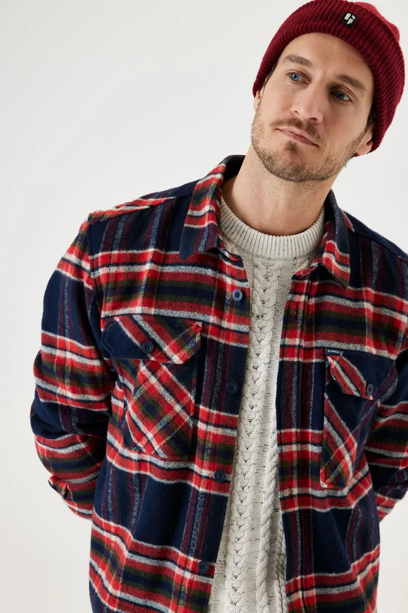 Рубашка Garcia в клетку, цвет Garnet Red
Рубашка Garcia в клетку, цвет Garnet Red