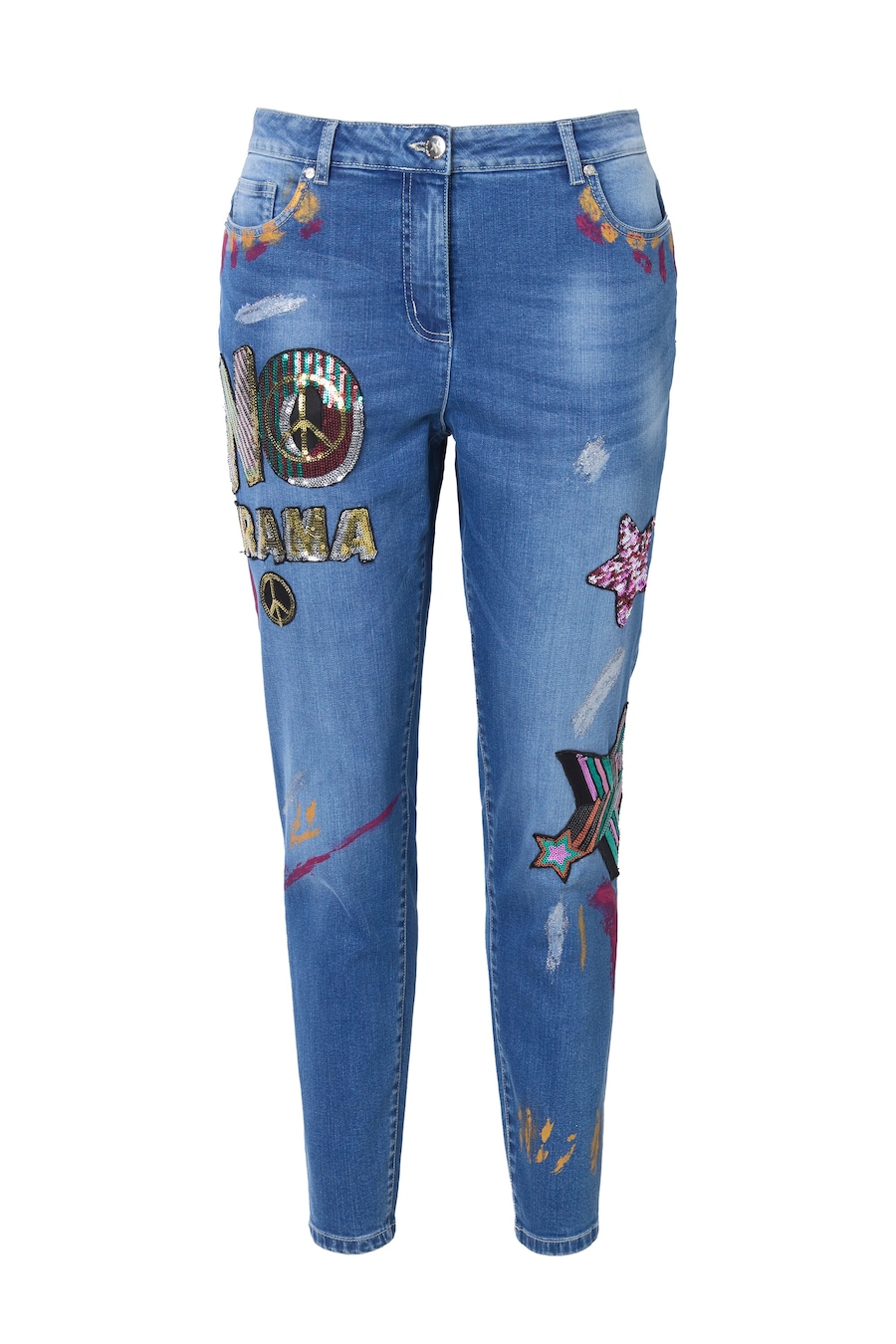 Узкие джинсы Angel of Style, Blue Denim
Узкие джинсы Angel of Style, Blue Denim