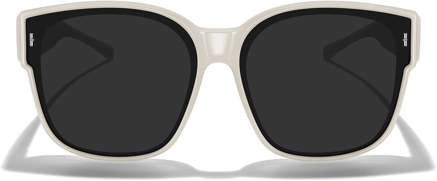 Солнцезащитные очки MERRY'S Trendy Fit Over Polarized Sunglasses для мужчин и женщин, квадратной формы, с защитой UV400, модель S6062, Beige Frame/Black Polarized Lens
Солнцезащитные очки MERRY'S Trendy Fit Over Polarized Sunglasses для мужчин и женщин, квадратной формы, с защитой UV400, модель S6062, Beige Frame/Black Polarized Lens