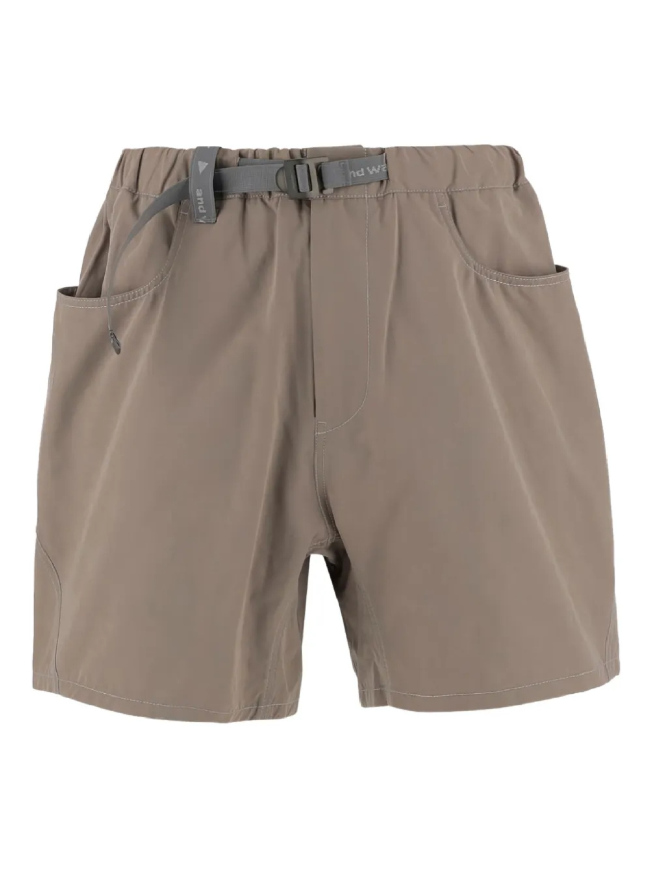 И шорты с поясом Wander And Wander, нейтральный 
И шорты с поясом Wander And Wander, нейтральный