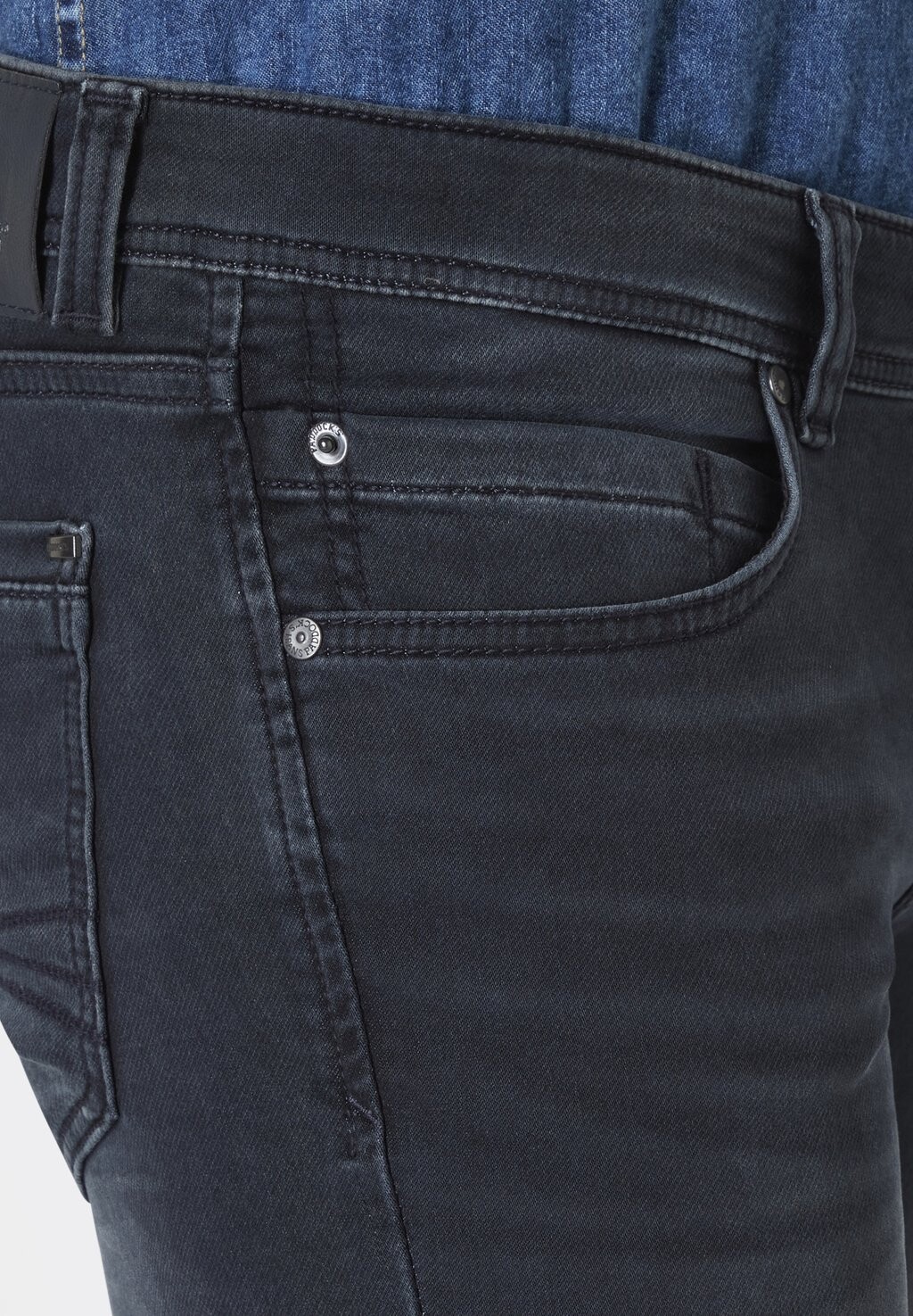Джинсы облегающего кроя MIT MOTION COMFORT STRETCH Paddock's, сине-черный деним 
Джинсы облегающего кроя MIT MOTION COMFORT STRETCH Paddock's, сине-черный деним