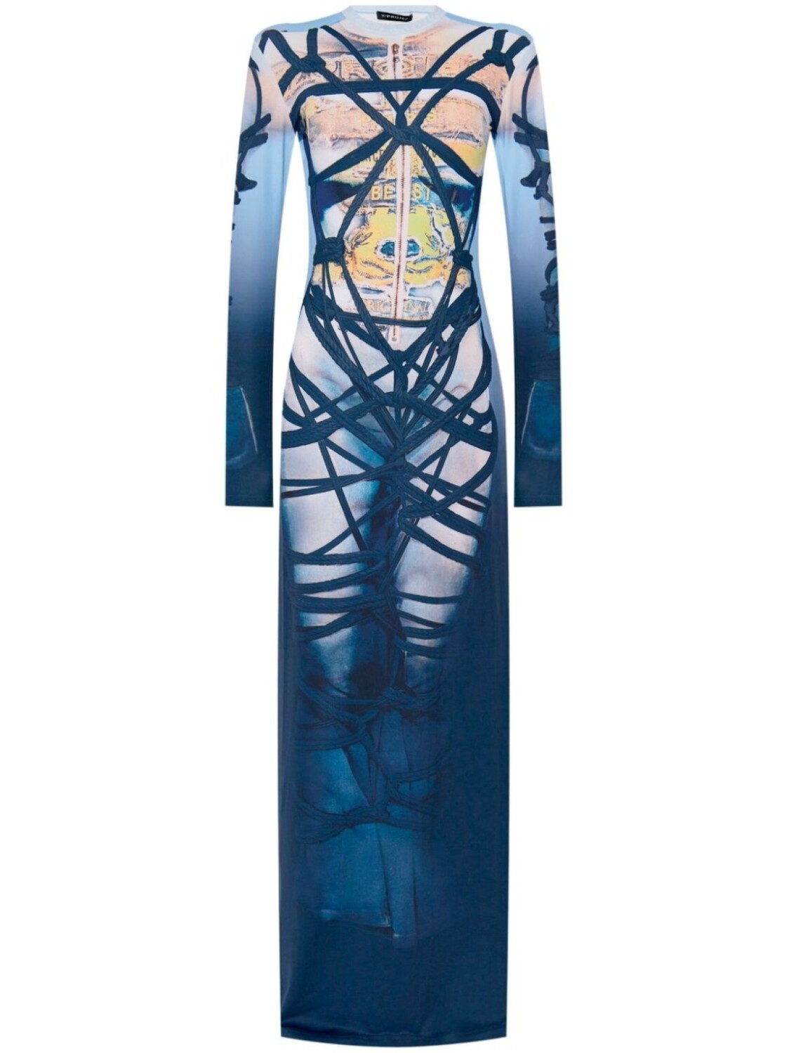 Y/Project макси-платье с графическим принтом, синий
Y/Project макси-платье с графическим принтом, синий