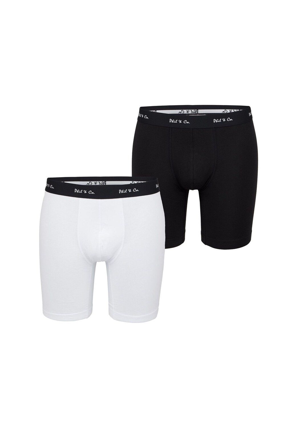 Ретро-боксеры длинные Phil & Co. Berlin, черно-белый
Ретро-боксеры длинные Phil & Co. Berlin, черно-белый