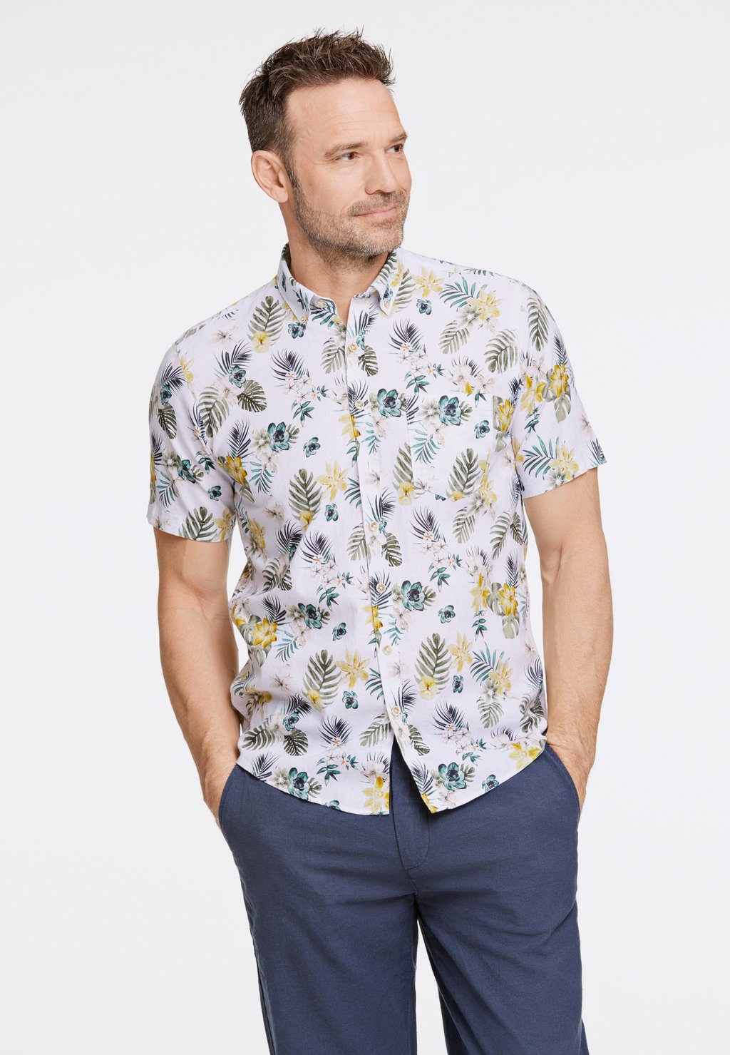 Рубашка PRINTED Jack's Sportswear, белый 
Рубашка PRINTED Jack's Sportswear, белый