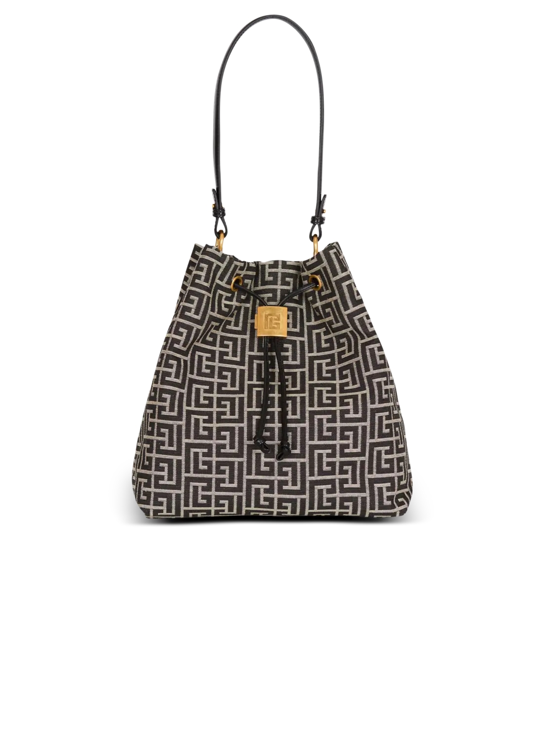 Рюкзак из жаккарда с монограммой Pulse Balmain, черный
Рюкзак из жаккарда с монограммой Pulse Balmain, черный