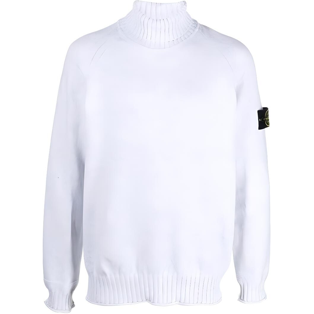 Свитер мужской пыльно-серый Stone Island, серый 
Свитер мужской пыльно-серый Stone Island, серый