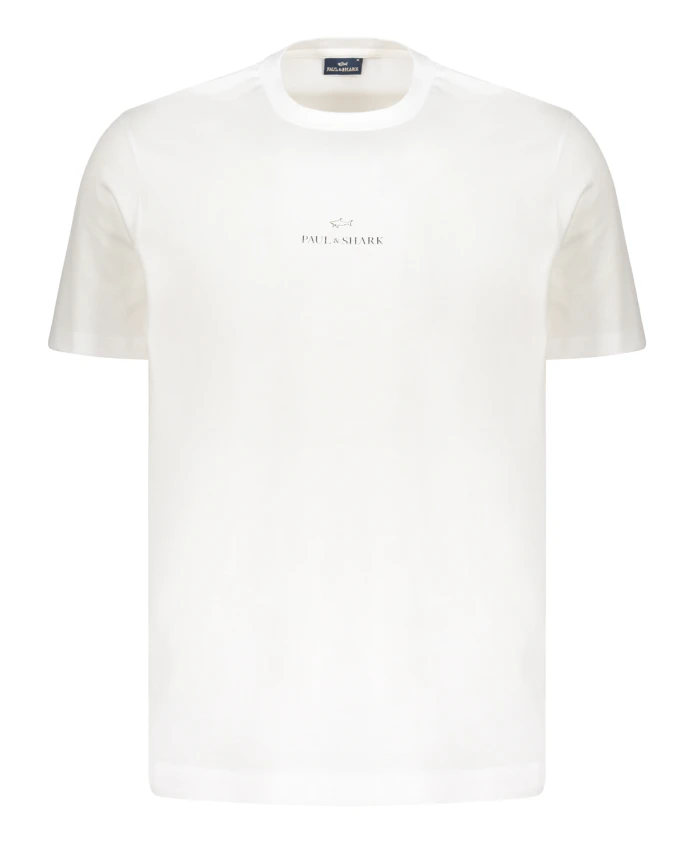 Хлопковая футболка с логотипом Paul & Shark, белый
Хлопковая футболка с логотипом Paul & Shark, белый