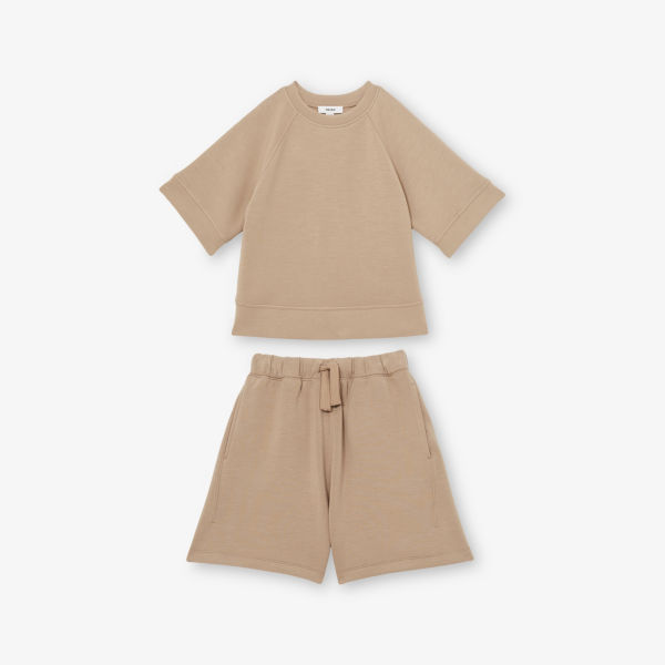 Толстовка и шорты Reiss из модала для детей 3-9 лет, коричневый
Толстовка и шорты Reiss из модала для детей 3-9 лет, коричневый