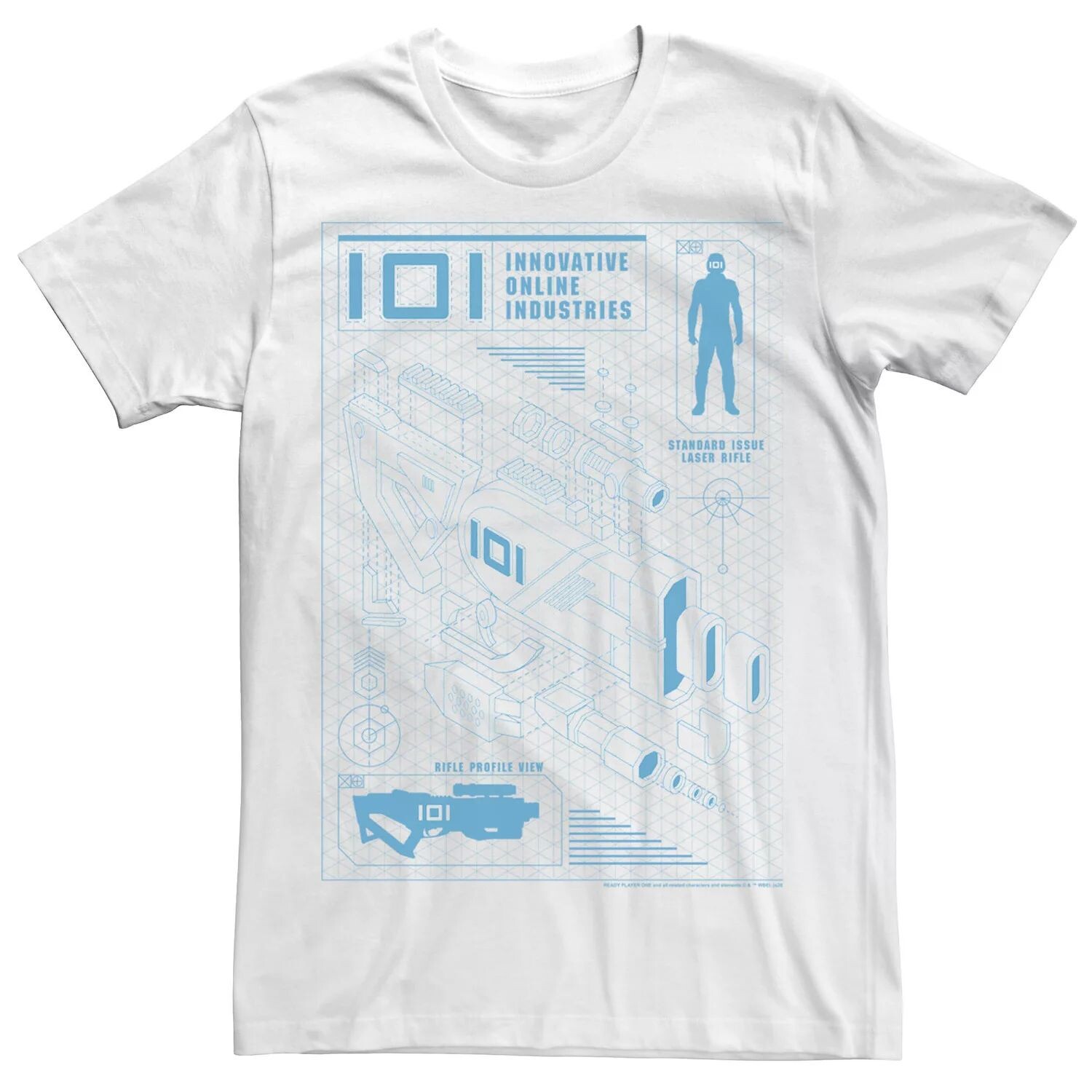 Мужская футболка Ready Player One IOI Gun Schematics синего оттенка Licensed Character, Синий, Мужская футболка Ready Player One IOI Gun Schematics синего оттенка Licensed Character
Мужская футболка Ready Player One IOI Gun Schematics синего оттенка Licensed Character, Синий, Мужская футболка Ready Player One IOI Gun Schematics синего оттенка Licensed Character