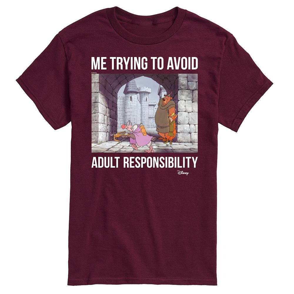 Мужская футболка с рисунком Робин Гуда Disney's, цвет Maroon
Мужская футболка с рисунком Робин Гуда Disney's, цвет Maroon