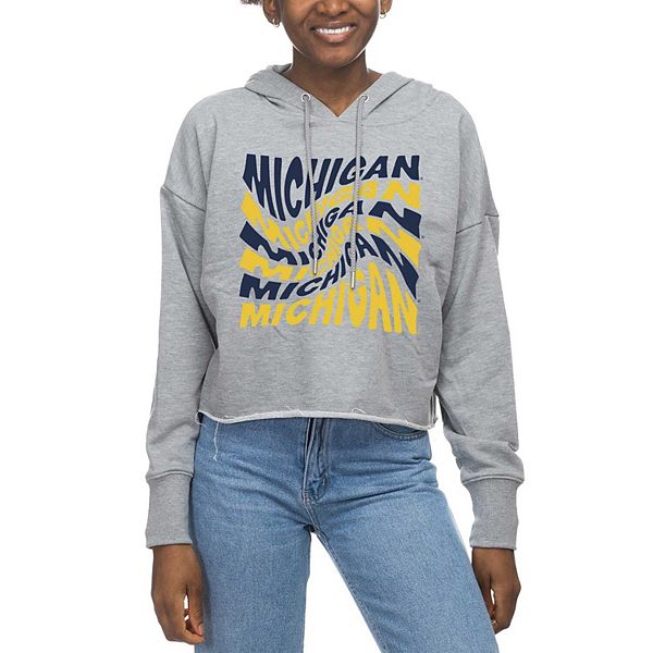 Серый женский свитшот Michigan Wolverines Swirl Zoozatz
Серый женский свитшот Michigan Wolverines Swirl Zoozatz