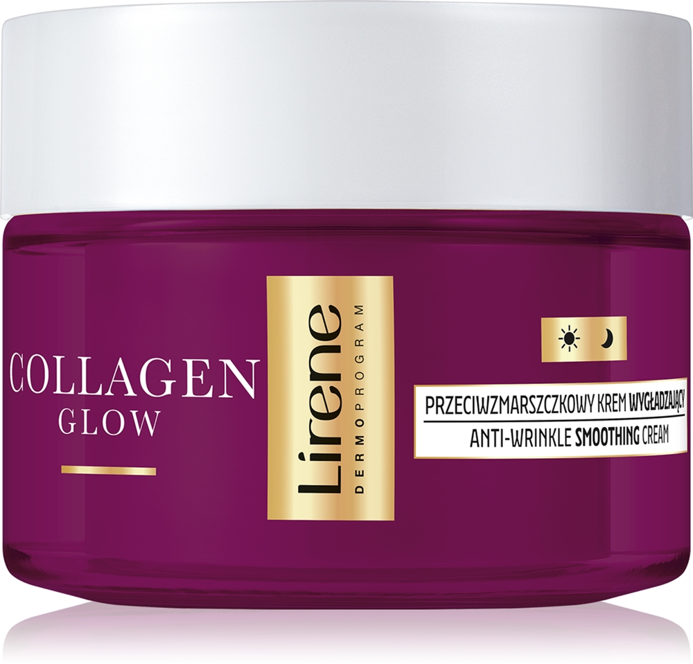 Collagen Glow 50+ разглаживающий и укрепляющий крем для контуров лица Lirene, 50 мл
Collagen Glow 50+ разглаживающий и укрепляющий крем для контуров лица Lirene, 50 мл