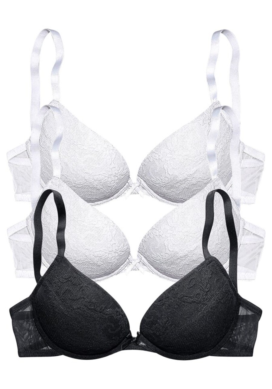 Бюстгальтер пуш-ап PETITE FLEUR, Black/White
Бюстгальтер пуш-ап PETITE FLEUR, Black/White