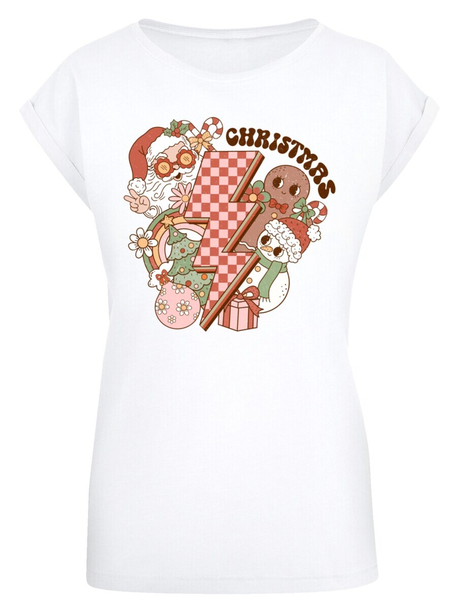 Футболка F4NT4STIC Shirt Groovy Christmas Flash Cozy Vibes, белый 
Футболка F4NT4STIC Shirt Groovy Christmas Flash Cozy Vibes, белый