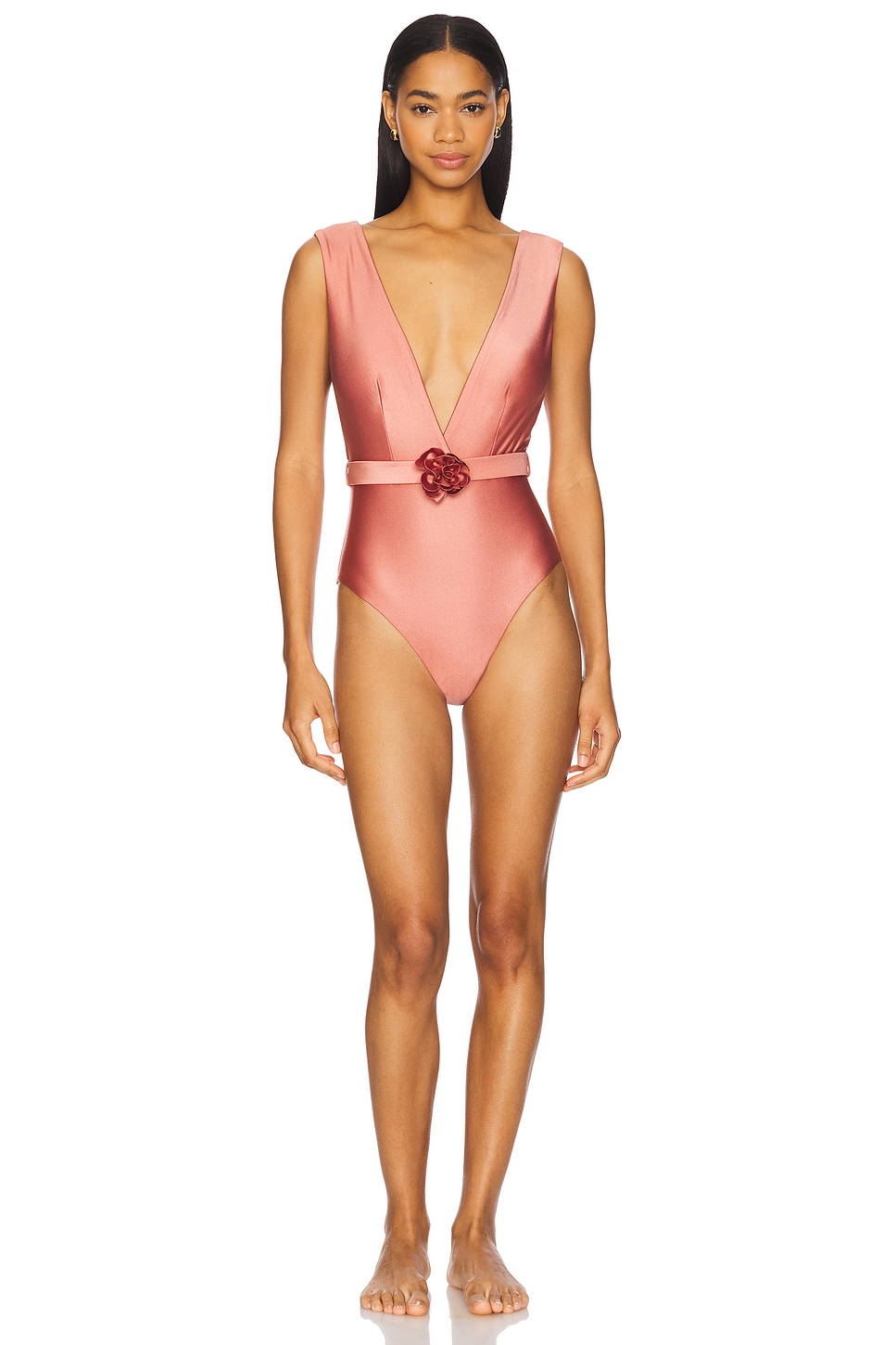 Купальник-однотонник Lucky plunge с цветочным узором Zimmermann, rose
Купальник-однотонник Lucky plunge с цветочным узором Zimmermann, rose