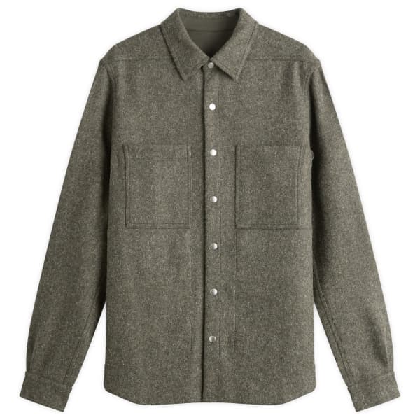 Шерстяная верхняя рубашка Rick Owens, цвет bosco
Шерстяная верхняя рубашка Rick Owens, цвет bosco