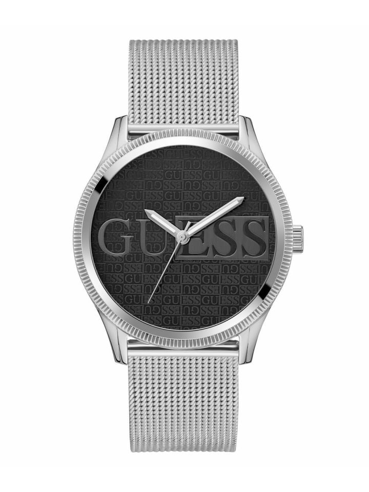 Guess Мужские аналоговые часы серебристого цвета
Guess Мужские аналоговые часы серебристого цвета