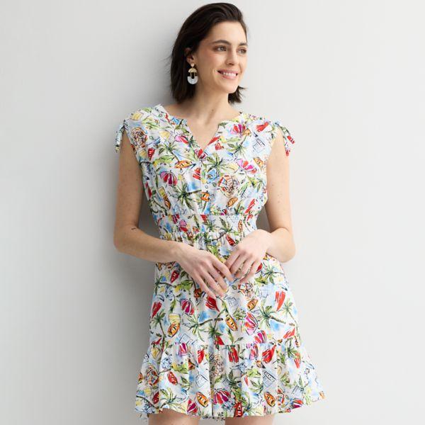 Женское платье-хенли с завязками на плечах Sonoma Goods For Life, мультиколор
Женское платье-хенли с завязками на плечах Sonoma Goods For Life, мультиколор