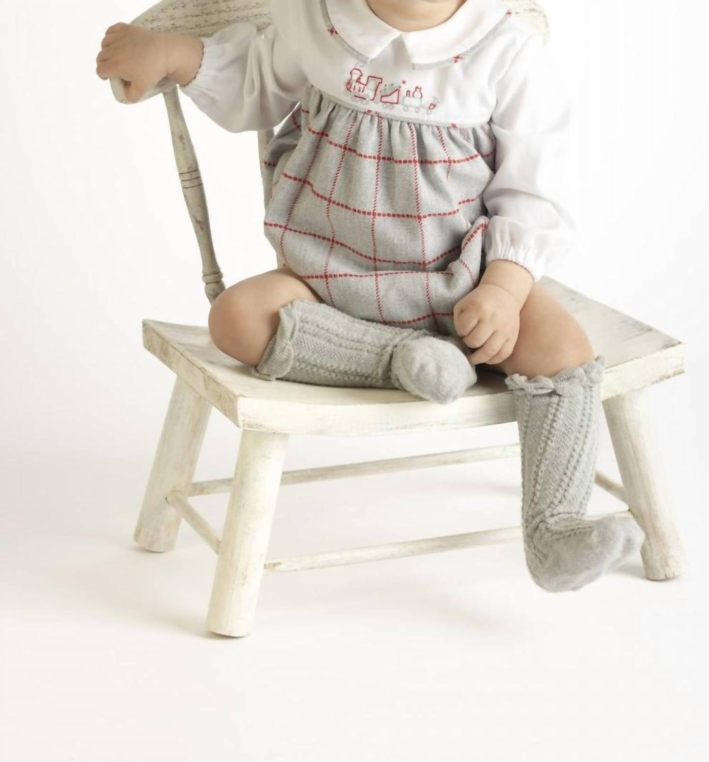 Holiday Check Choo Choo Боди-комбинезон в серо-красную клетку Sophie & Lucas
Holiday Check Choo Choo Боди-комбинезон в серо-красную клетку Sophie & Lucas