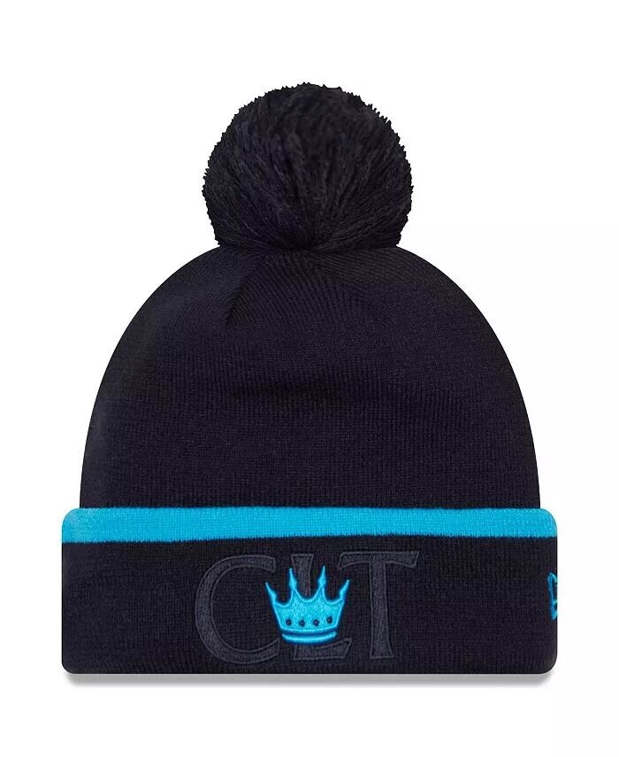 Мужская черная вязаная шапка с манжетами и помпоном Charlotte FC Wordmark Kick Off New Era
Мужская черная вязаная шапка с манжетами и помпоном Charlotte FC Wordmark Kick Off New Era