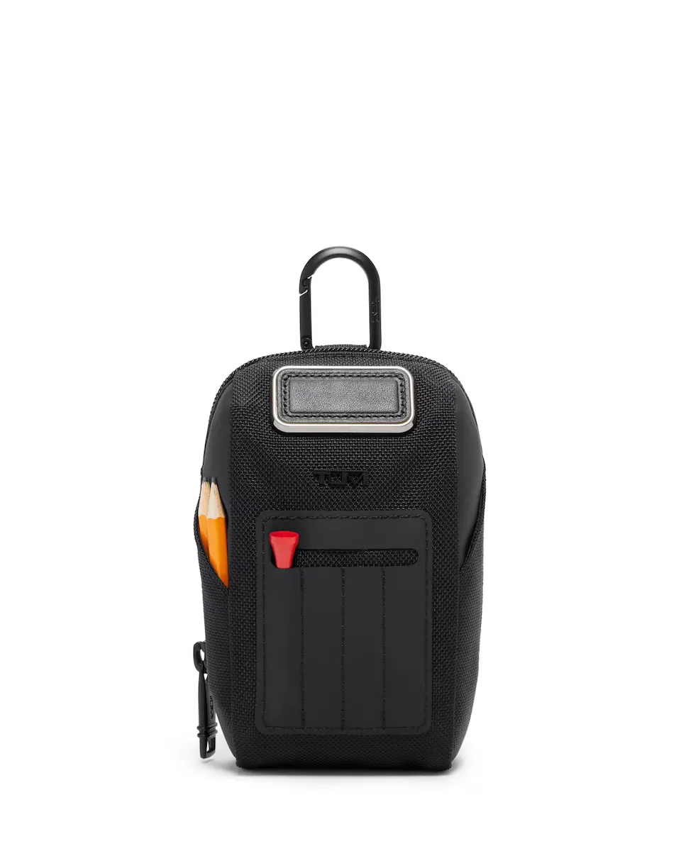 Сумка для гольфа с мячами из баллистического нейлона черного цвета Tumi, черный 
Сумка для гольфа с мячами из баллистического нейлона черного цвета Tumi, черный