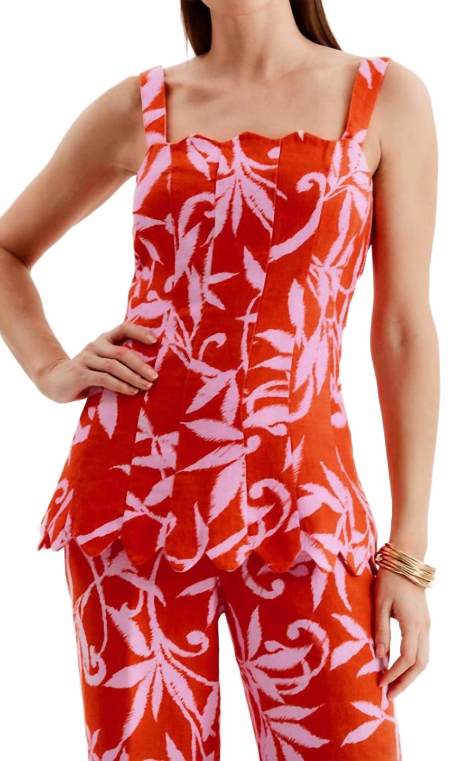 Топ Vanessa Orchid в мультиколоре Tyler Boe
Топ Vanessa Orchid в мультиколоре Tyler Boe