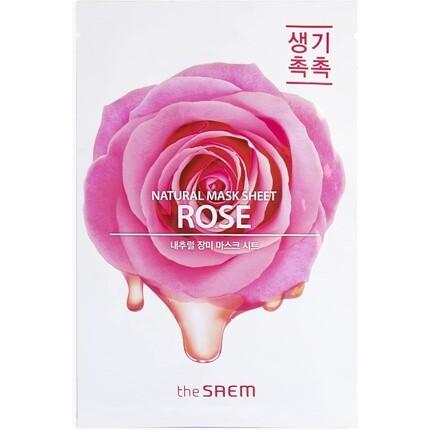 Тканевая маска с натуральной розой 21 мл The Saem
Тканевая маска с натуральной розой 21 мл The Saem