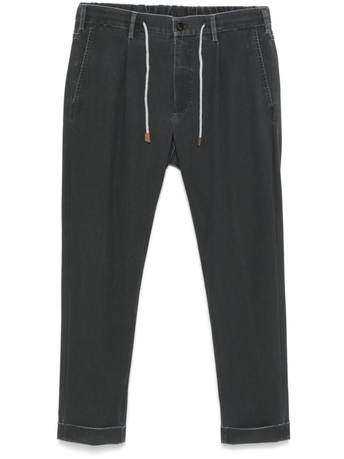 Eleventy зауженные брюки, черный
Eleventy зауженные брюки, черный