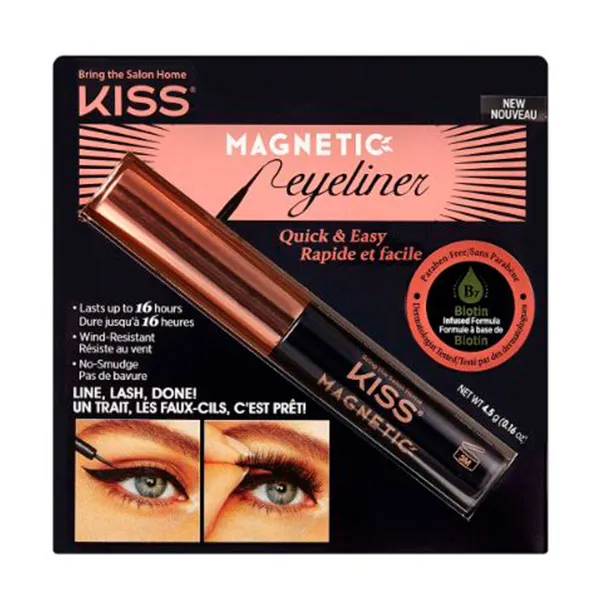 Магнитная подводка для глаз Magnetic Eyeliner Kiss, 1 UD
Магнитная подводка для глаз Magnetic Eyeliner Kiss, 1 UD