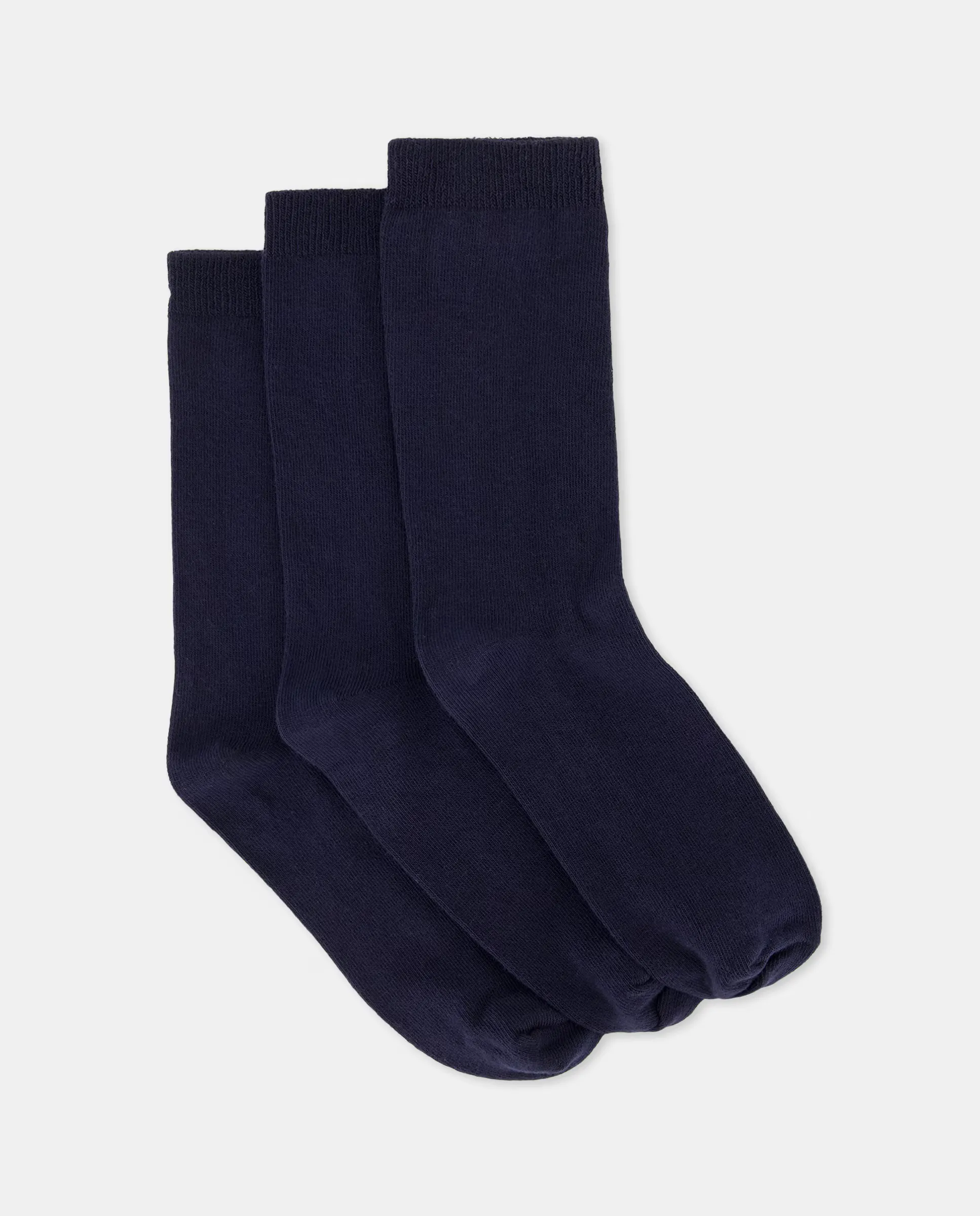 Набор из 3 однотонных носков для девочки Cotton Juice, темно-синий
Набор из 3 однотонных носков для девочки Cotton Juice, темно-синий