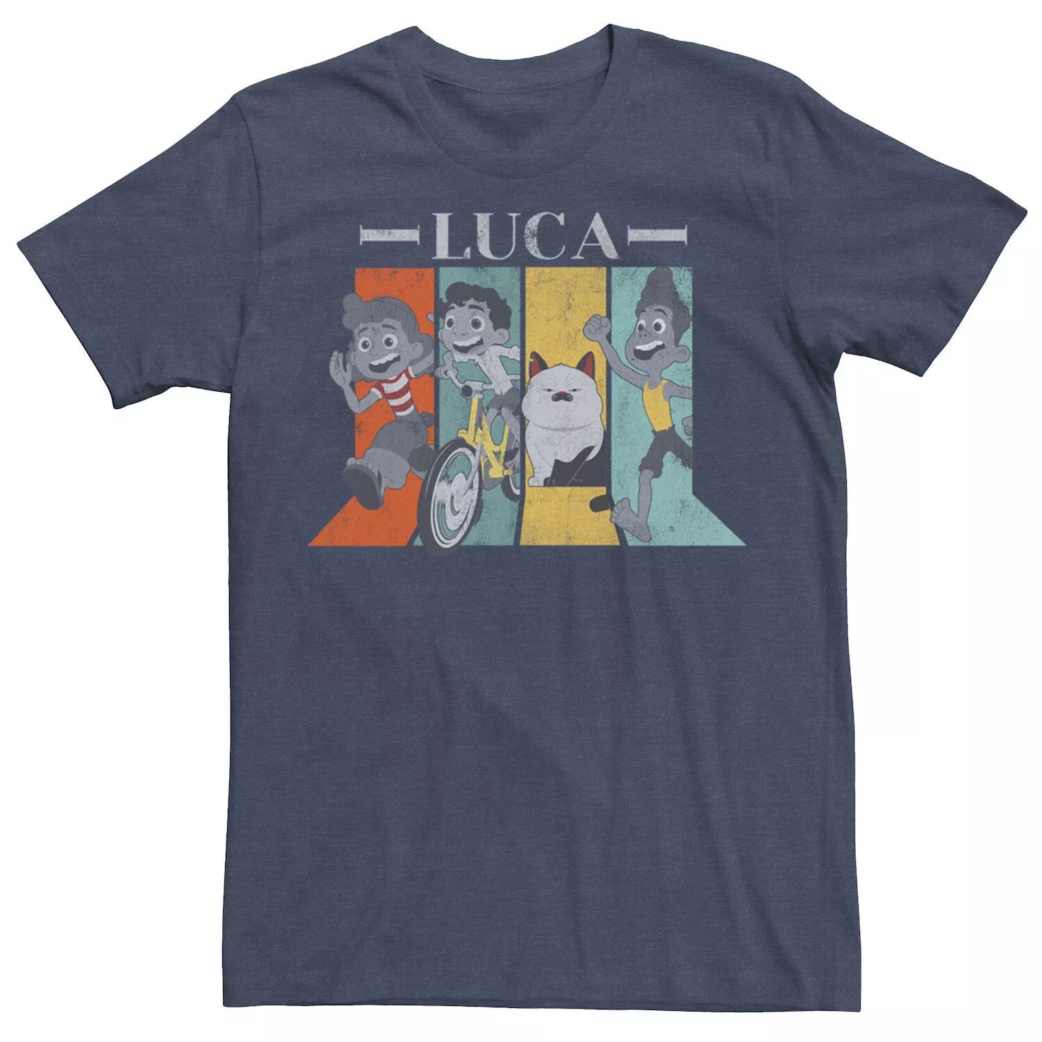 Мужская футболка с вставками в виде персонажей Disney/Pixar Luca Licensed Character
Мужская футболка с вставками в виде персонажей Disney/Pixar Luca Licensed Character