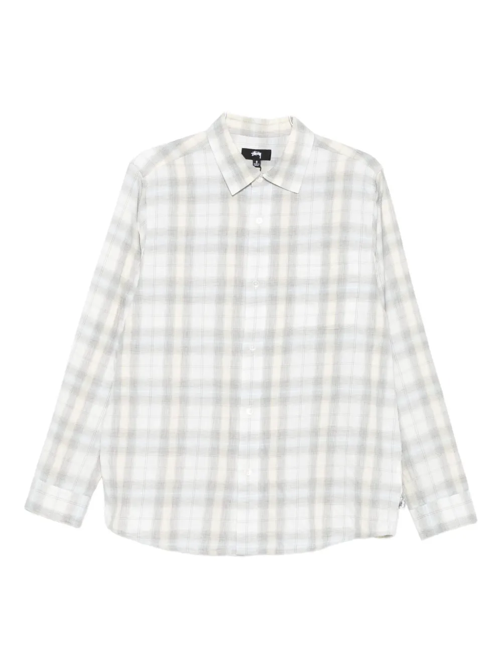 Клетчатая рубашка с длинными рукавами Stüssy, белый
Клетчатая рубашка с длинными рукавами Stüssy, белый