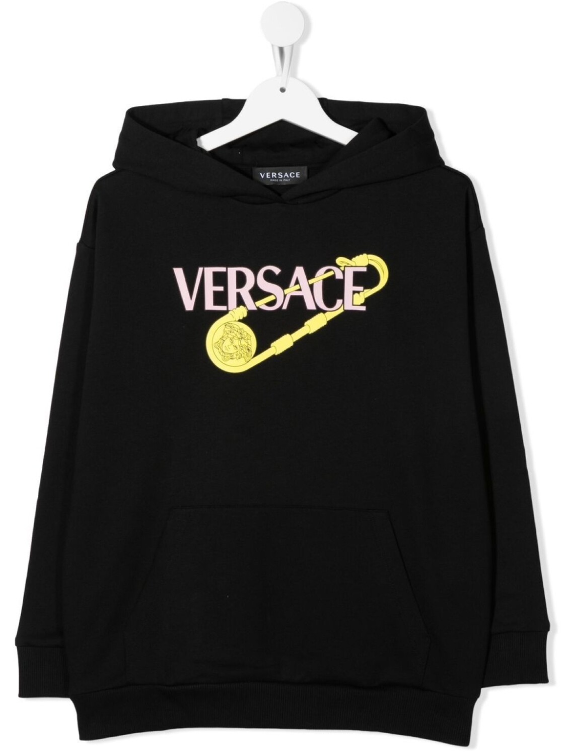 Versace Kids худи с логотипом, черный
Versace Kids худи с логотипом, черный