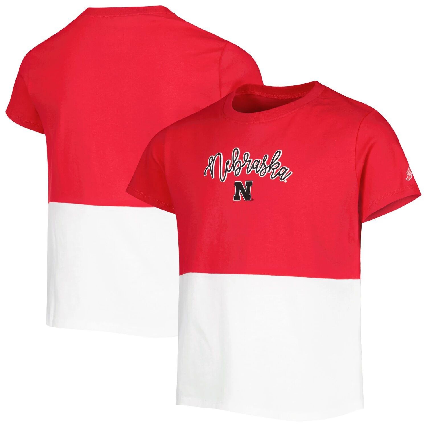 Студенческая одежда Молодежной лиги девочек Алая/белая футболка Nebraska Huskers с цветными блоками Unbranded
Студенческая одежда Молодежной лиги девочек Алая/белая футболка Nebraska Huskers с цветными блоками Unbranded