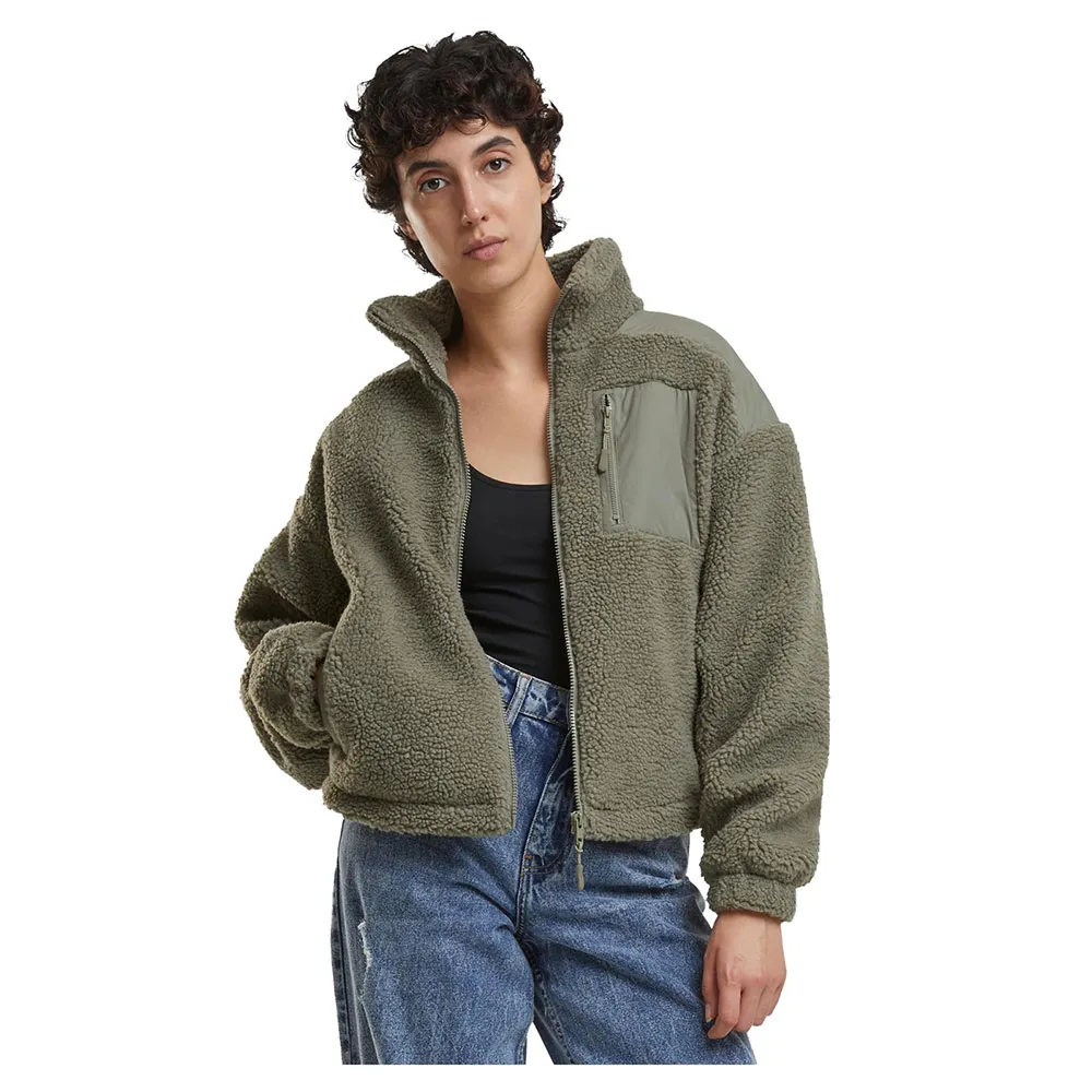 Куртка Urban Classics Sherpa Mix, зеленый
Куртка Urban Classics Sherpa Mix, зеленый