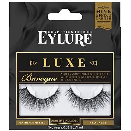 Роскошные накладные ресницы в стиле барокко для косметики для лица, Eylure
Роскошные накладные ресницы в стиле барокко для косметики для лица, Eylure