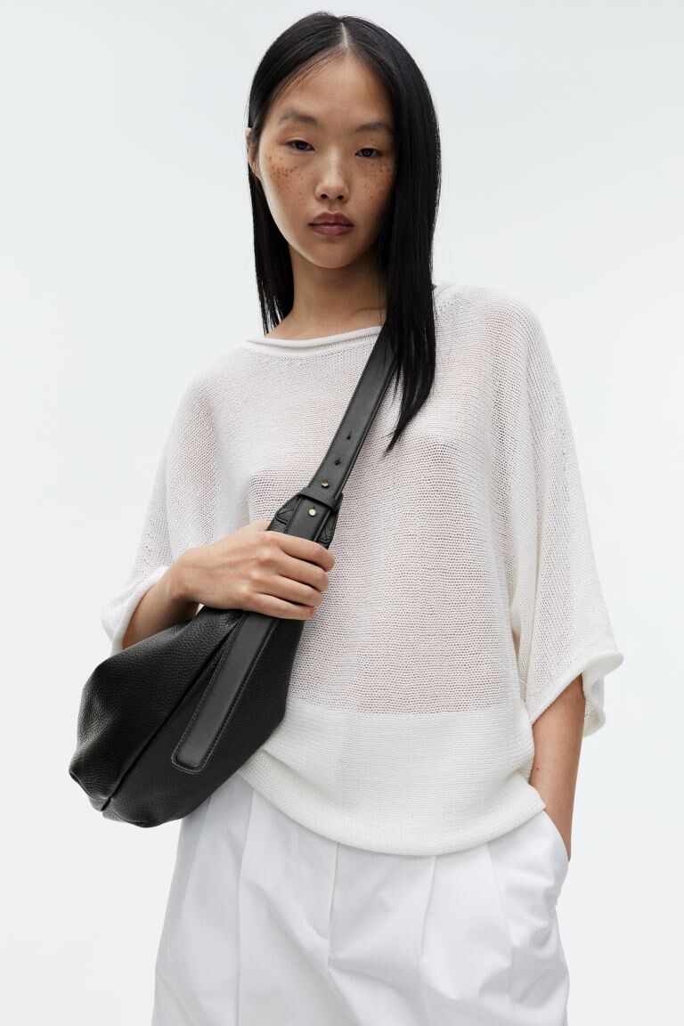 Сумка через плечо средней изогнутой формы Arket, черный
Сумка через плечо средней изогнутой формы Arket, черный