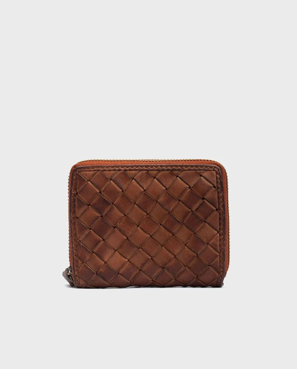 Женская сумка из плетеной кожи с застежкой-молнией Pikolinos, коричневый
Женская сумка из плетеной кожи с застежкой-молнией Pikolinos, коричневый