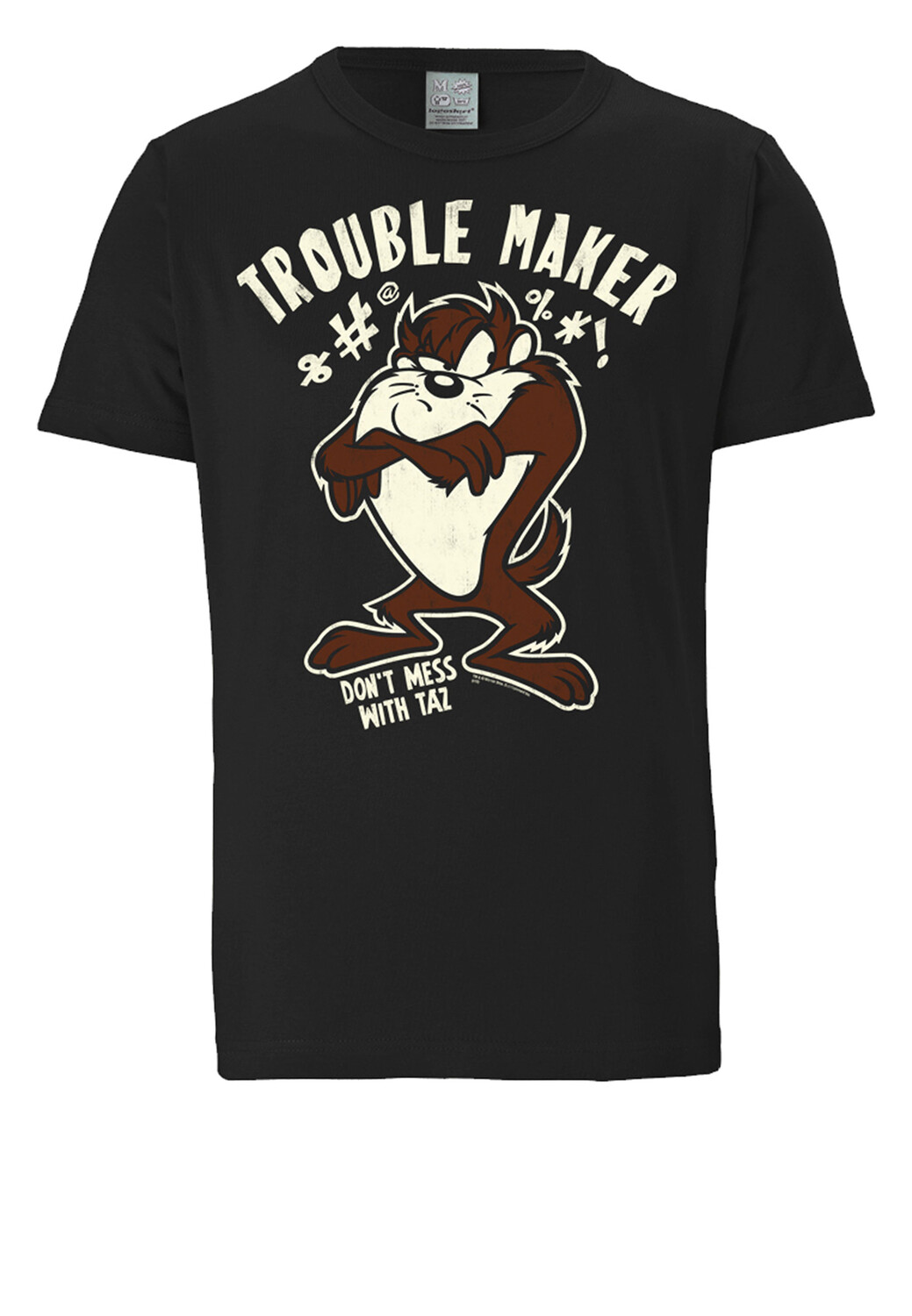 Футболка Logoshirt Looney Tunes Taz, Trouble Maker, черный
Футболка Logoshirt Looney Tunes Taz, Trouble Maker, черный