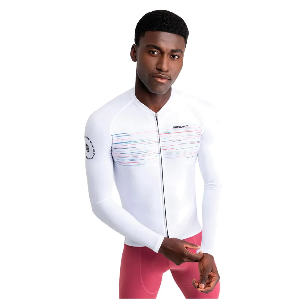 Джерси с длинным рукавом Siroko M2 Noise, белый
Джерси с длинным рукавом Siroko M2 Noise, белый