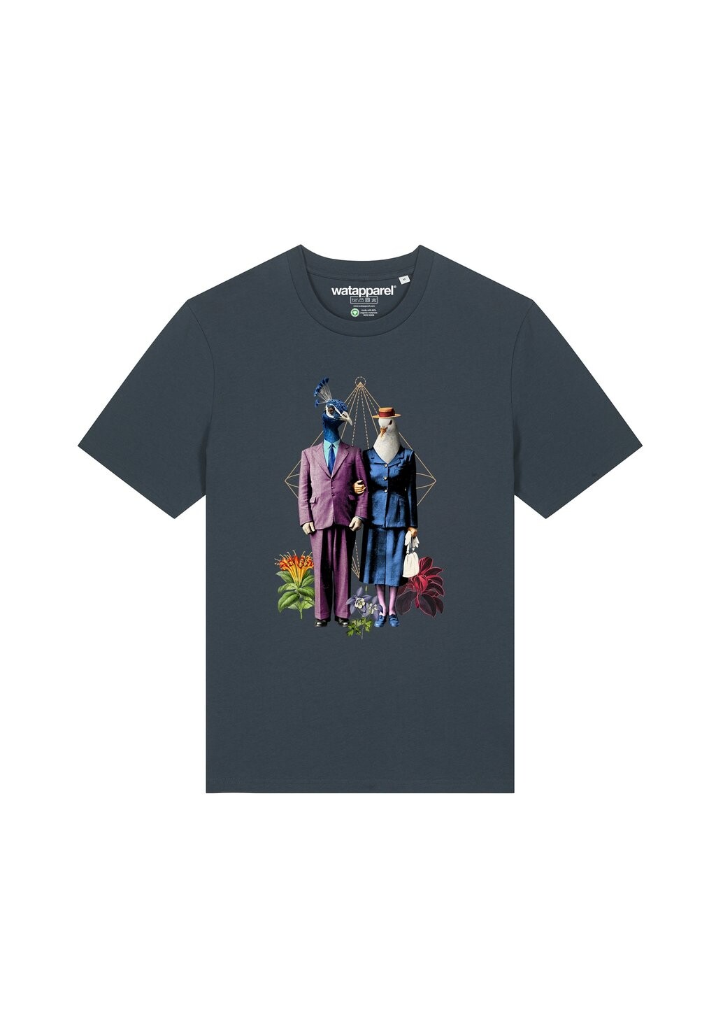 Футболка с принтом FANCY BIRDS watapparel, антрацит
Футболка с принтом FANCY BIRDS watapparel, антрацит